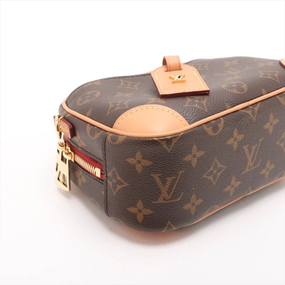 👜 Louis Vuitton Monogram Deauville Mini Brown M45528 - Picture 4 of 13